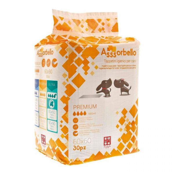 Assorbello Premium Pads 60x60cm (30uni.)