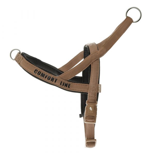 Ferribiella Peitoral Trekking Cães Castanho 69-99 cm/30 mm