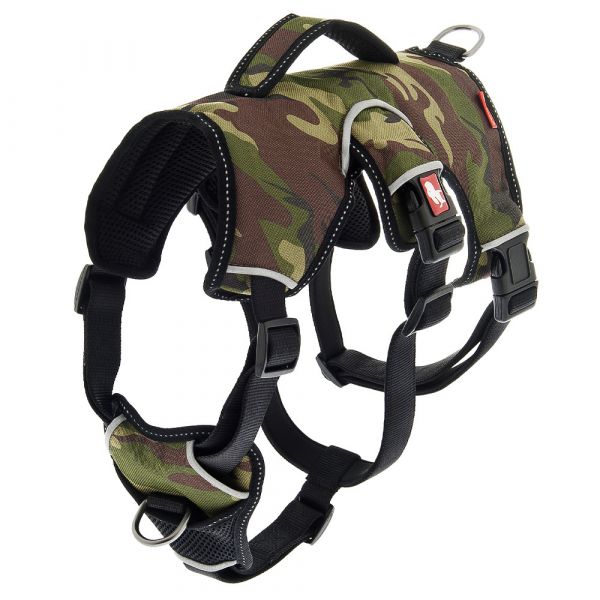 Ferribiella Peitoral K2 Camuflado Cães 38-50 cm