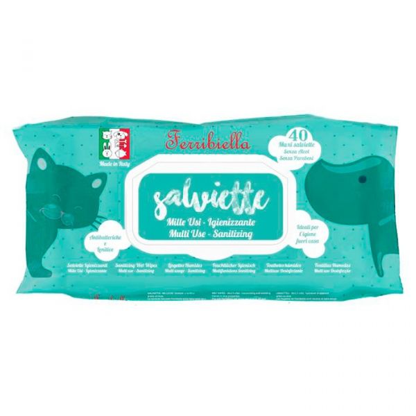Salviette Toalhitas Limpeza Milleust 40 Toalhitas