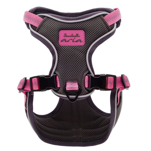 Ferribiella Peitoral Aria Rosa Cães S