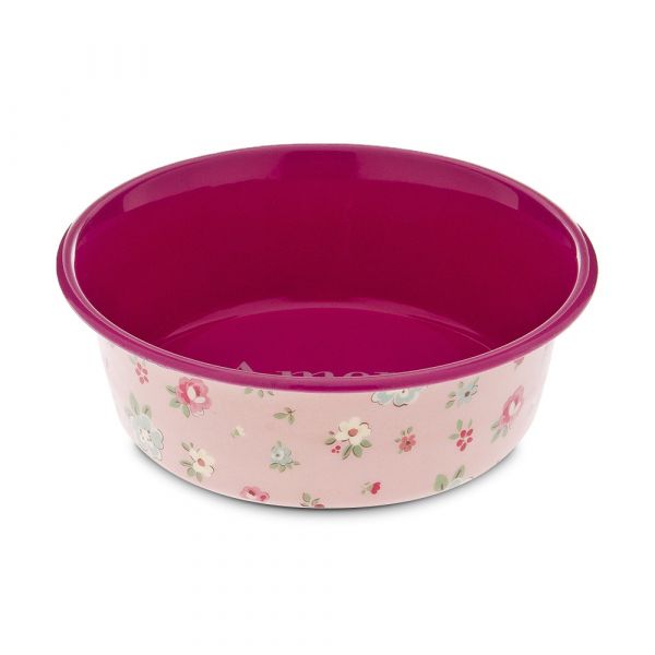 Ferribiella Taça com Padrão Decorativo Cães X-small Rosa