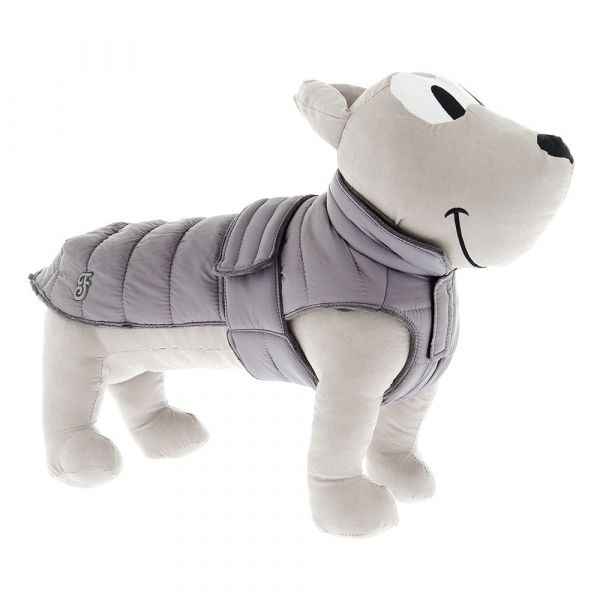 Ferribiella Casaco Impermeável Caldoso Cinza Cães 80 cm