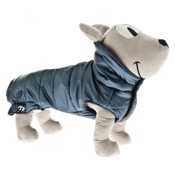 Ferribiella Casaco Impermeável Acolchoado Cristallo Azul Cães Azul Escuro 39 cm