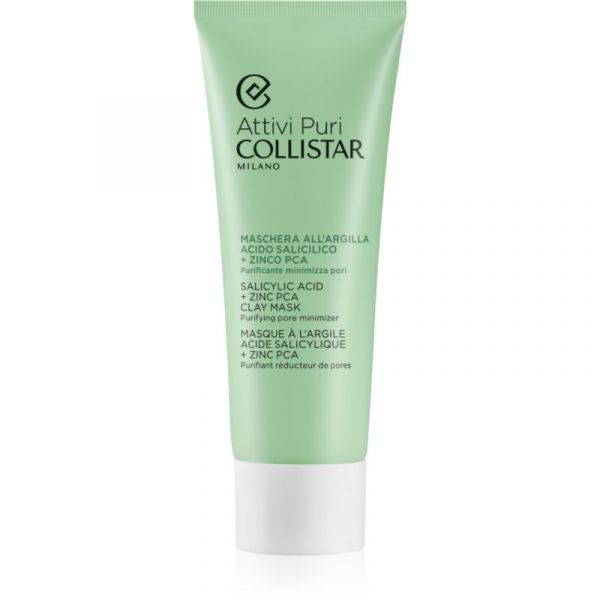 Collistar Attivi Puri Salicylic Acid + Zinc PCA Máscara de Argila Purificante 75ml
