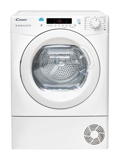 Máquina de Secar Candy Smart CS H8A2DE-S/ | 8 Kg | Bomba de Calor | A++ | Branco