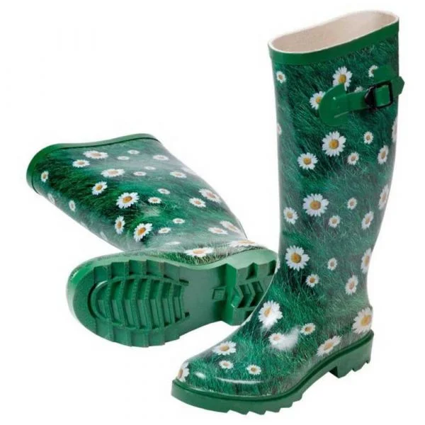Stocker Flowers Rain Boots Verde EU 41