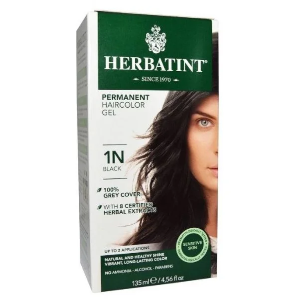 Herbatint Coloração Tom 1N Preto 120ml