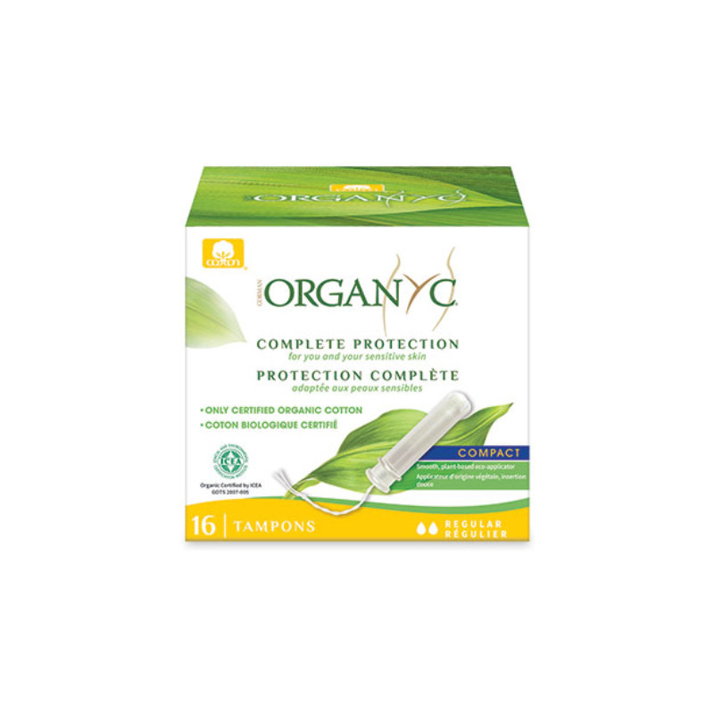Organyc Tampao c/ Aplicador Regular 16un