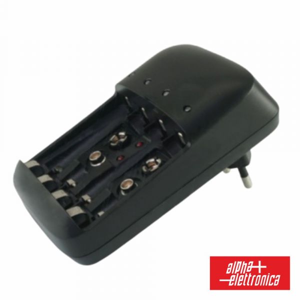 Join Carregador de Baterias AA/AAA/9V KC465