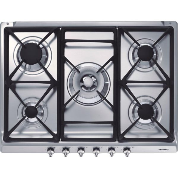 Placa Gás Smeg SE70SGH-5 75cm