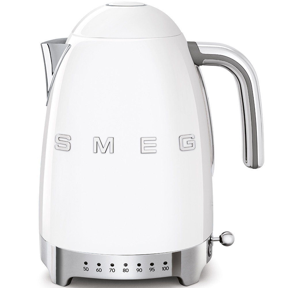 Chaleira Elétrica Smeg Anni 50 1,7L Temperatura Variável Branco