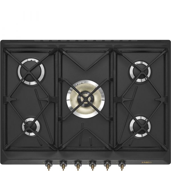 Placa Gás Smeg SRV876AOGH 68.5cm Gás Butano/Propano