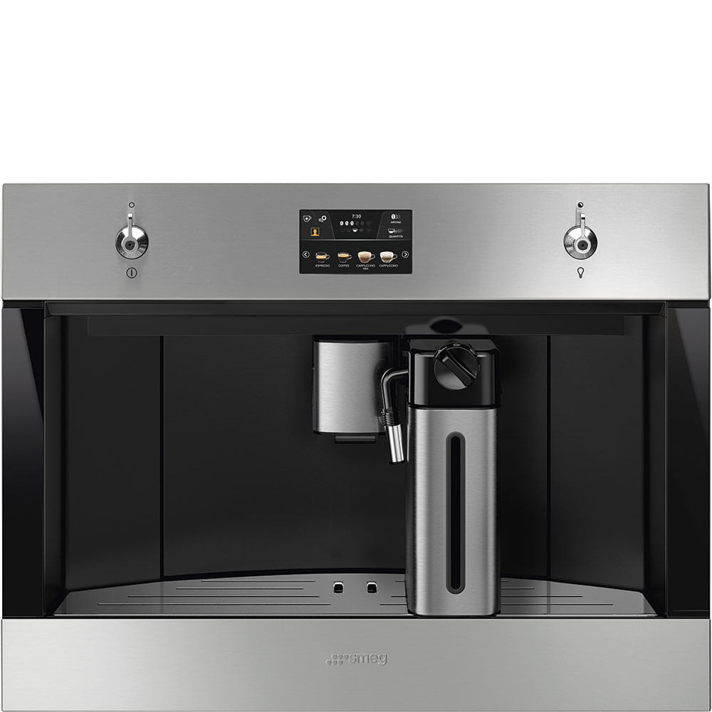 Máquina de Café Automática de Encastre Smeg CMS4303X