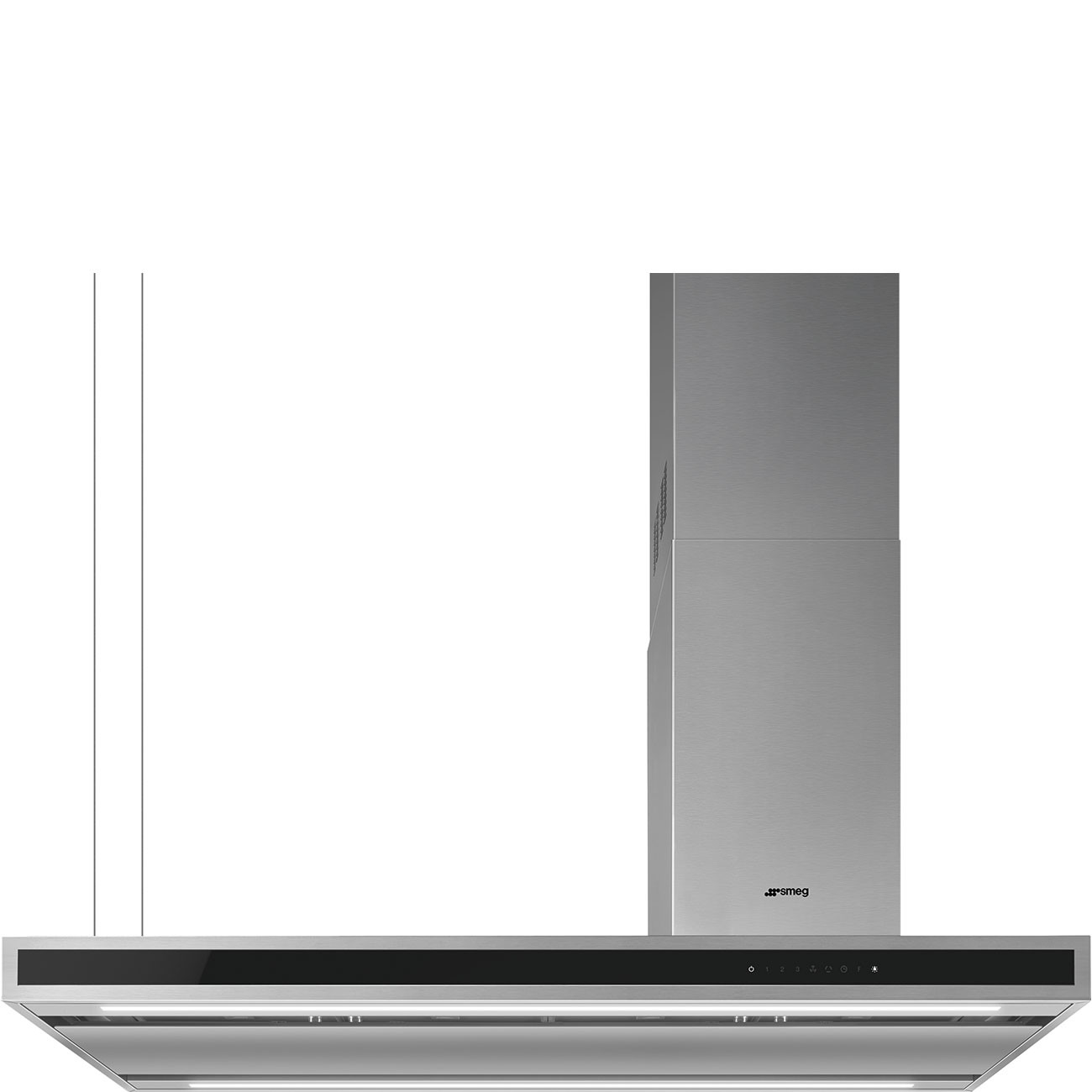 Exaustor de ilha SMEG Universal 120 cm 739 m³/h