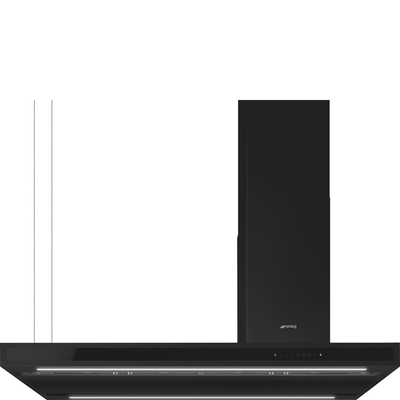 Exaustor de ilha SMEG Universal 739 m³/h 120 cm