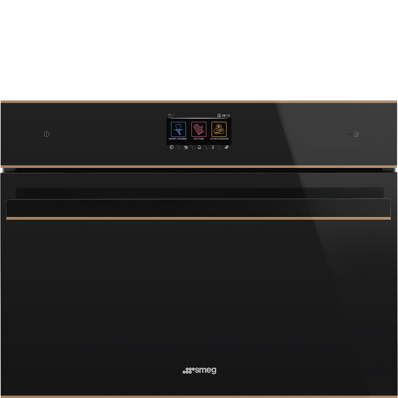 Forno SMEG Combinado com microondas SO4604M2PNR 68 L