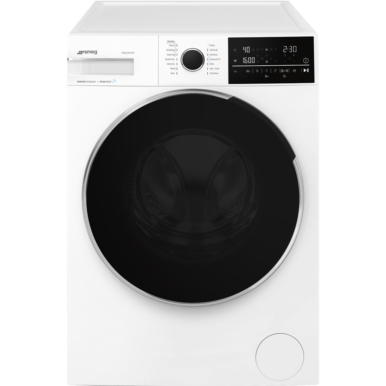 Máquina de Lavar e Secar Roupa Smeg WDN854SLDIN