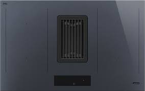 Placa de indução com exaustor Smeg HOBD182DG