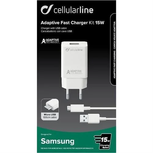 Carregador Cellularline Micro USB 15 W
