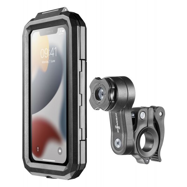 Interphone Cellularline Capa Rígida para Telemóvel 6.5" com Ancoragem Quiklox Black