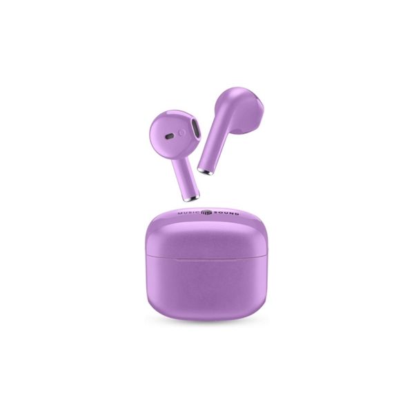 Music Sound Auriculares Bluetooth Tws Btmstwss (in Ear - Microfone - Purple - 8018080454806