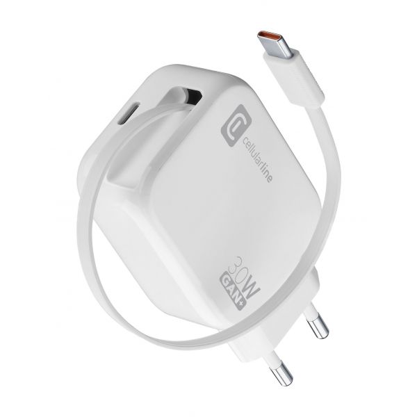 Cellular Line Carregador 30W White
