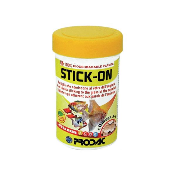 Stick-on-comida em Pastilhas de Colar No Vidro do Aquário 100ml (60g)