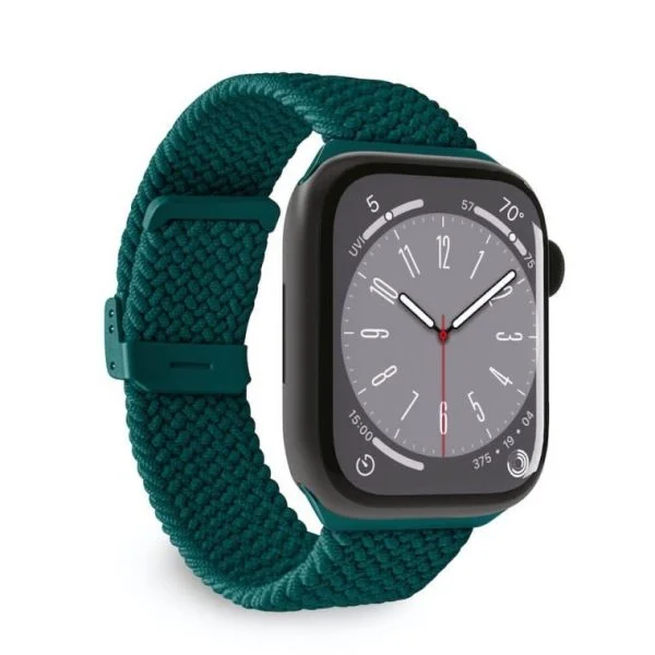 Puro Bracelete Loop Nylon para Apple Watch 42mm/44mm/45mm/49mm Dark Green