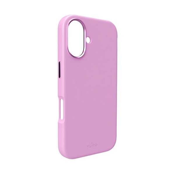 Puro Capa Silicone Icon Mag Pro para iPhone 16 Pink