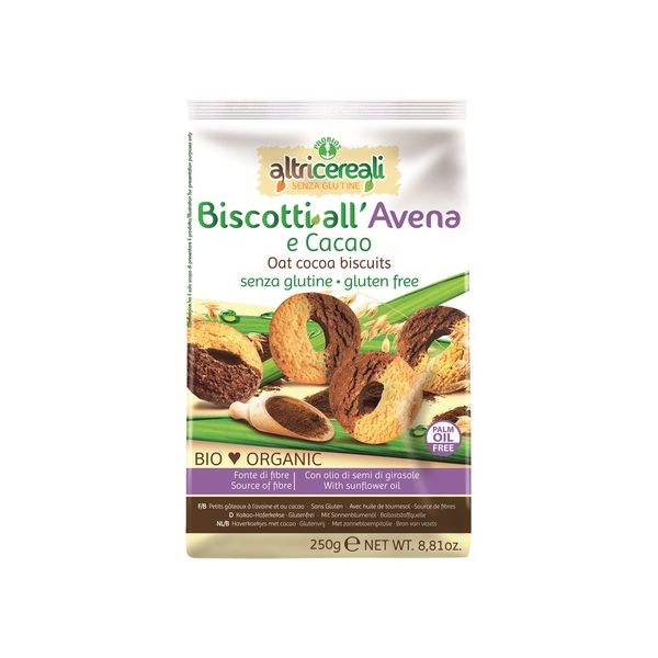 Probios Biscoitos de Aveia e Cacau 250g