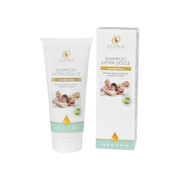 Flora Shampoo Extra Suave Neutro Bio 200ml