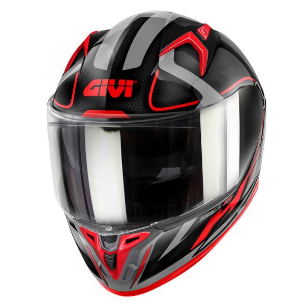Givi Capacete 50.8 Racer Black Titanium Red Xl