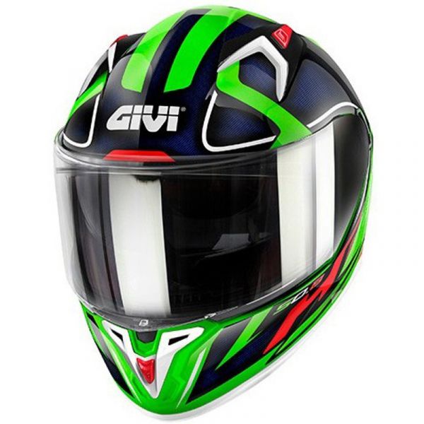 Givi Capacete 50.8 Racer White Green Blue Xl