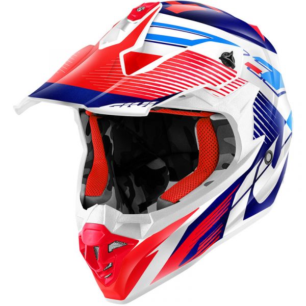 GIVI Capacete 60.1 Fresh Red / Blue / White M