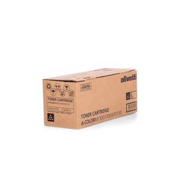 Olivetti Toner D-Color MF3003/MF3004/P2130 Preto