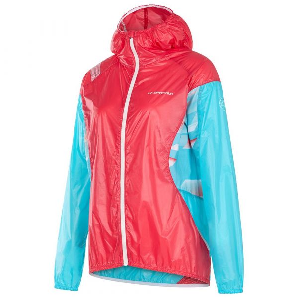 La Sportiva Briza Windbreaker Jacket Vermelho,Azul L Mulher