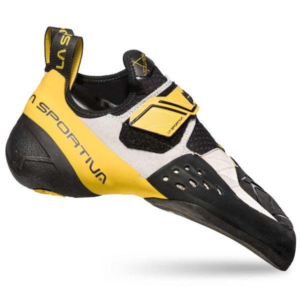 La Sportiva Solution Climbing Shoes Branco 36 Homem