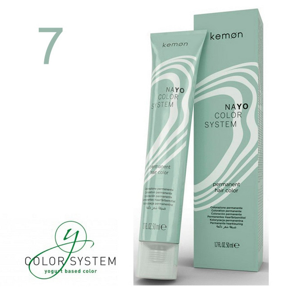 Kemon - Tinte Nayo Color Natural 7 Rubio 50 ml