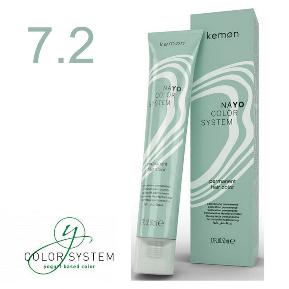 Kemon - Tinte Nayo Beige 7.2 Rubio 50 ml
