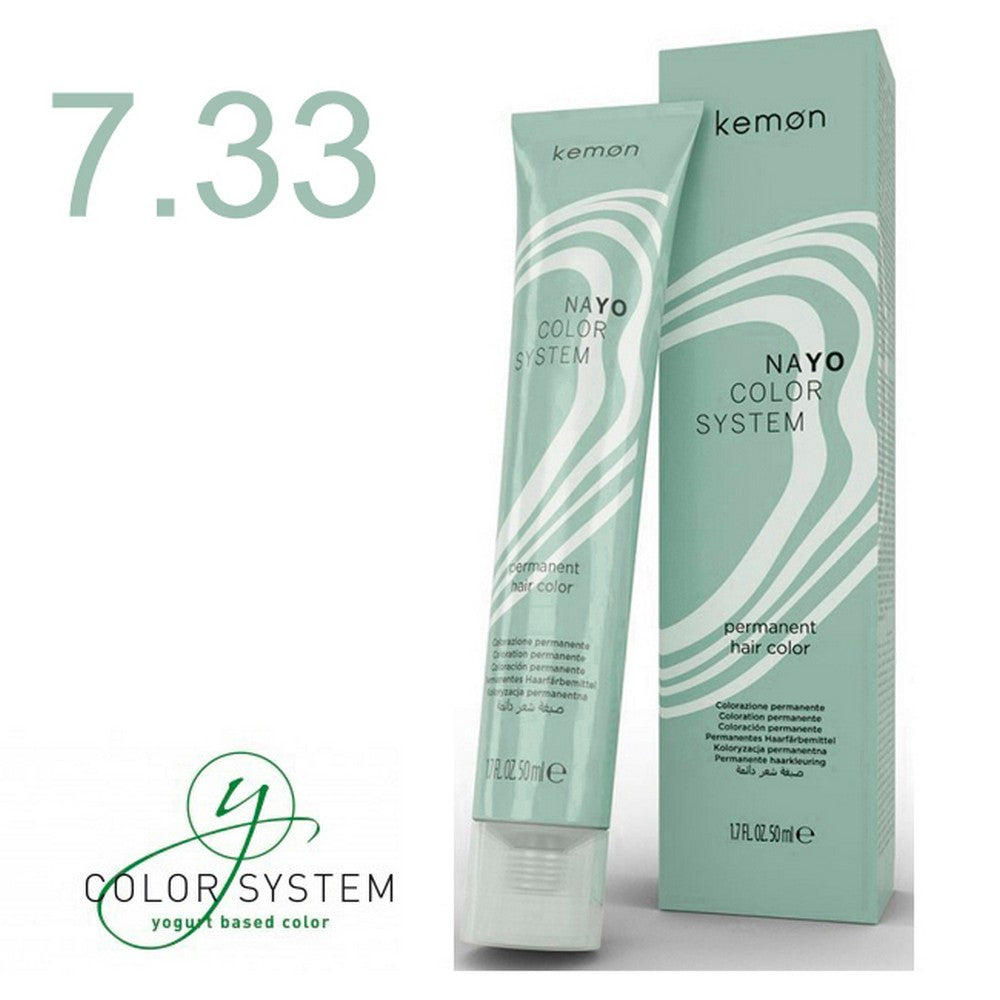 Kemon - Tinte Nayo Dorado Intenso 7.33 Rubio 50 ml