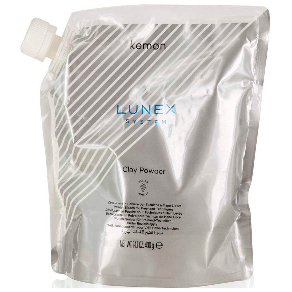Kemon - Lunex System Clay Powder Polvo Decolorante 400 g