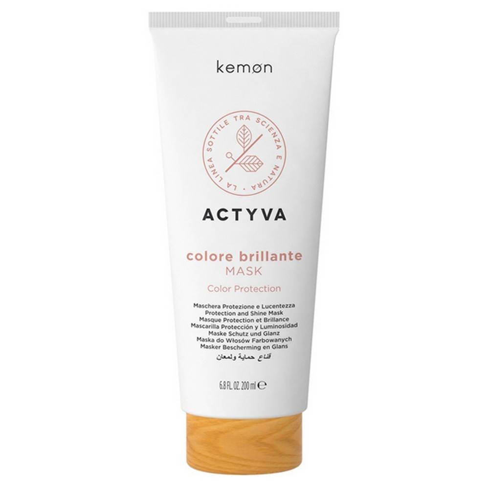 Kemon - Actyva - Mascarilla Colore Brillante 200 ml