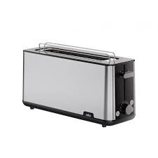Torradeira Braun HT 1610 BK | 1030W, 1 Abertura, Inox