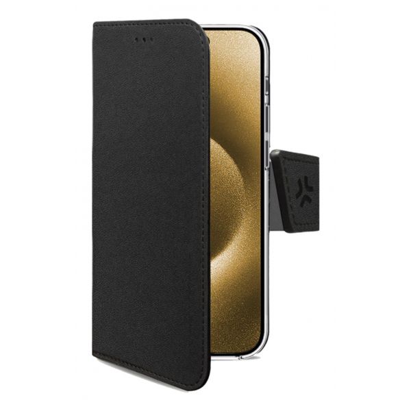 Celly Capa Carteira para iPhone 16 Plus Black