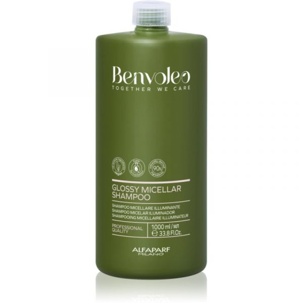 Alfaparf Milano Benvoleo Glossy Shampoo Micelar para Uso Diário 1000ml