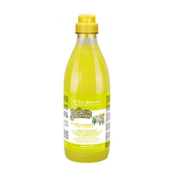 I.s.b. Shampoo Pet Ginger & Elderberry 1000 ml Amarillo 911453