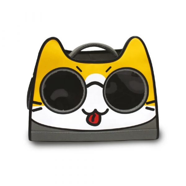 Croci Mochila Transportadora Catmania Tomodachi Cinzento