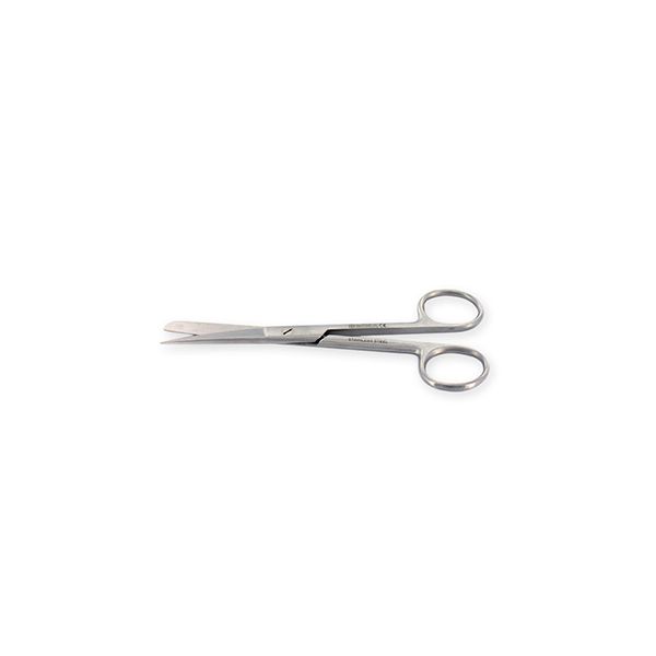 Gima Tesoura Reta Bico Rombo/fino Inox 14,5cm