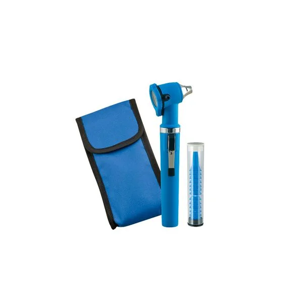 Gima Otoscópio F.O. com Bolsa Gimalux Azul - 31521